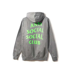 Anti Social Social Club ASSC Snake Zip-Up Grey Hoodie