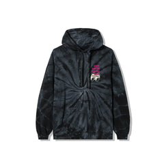 Buy Anti Social Social Club Assc X Mooneyes Stacked Tie Dye Hoodie Black Online