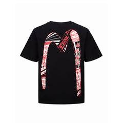 Evisu Daruma Brush Daicock Black T-Shirt