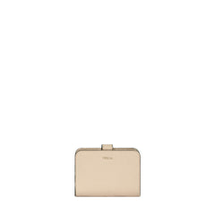 Furla Babylon Compact Leather Wallet - InstaRunway.com