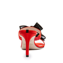 SJP by Sarah Jessica Parker Kim 70mm Red Satin Sandals