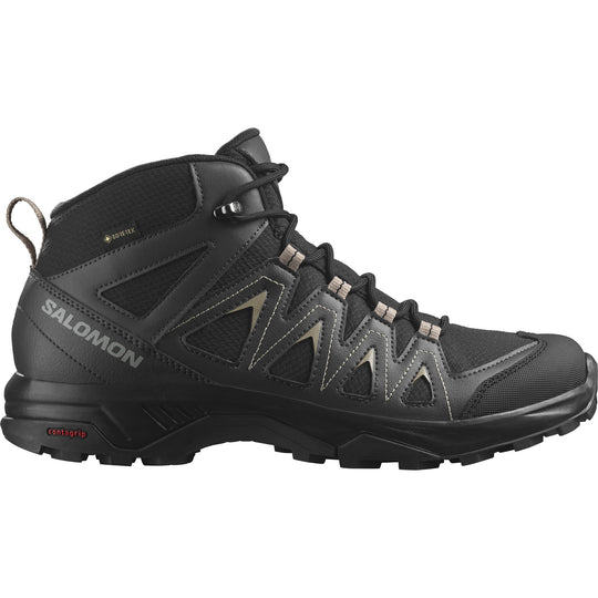 Salomon X BRAZE MID GTX Men's Hiking Shoes Black