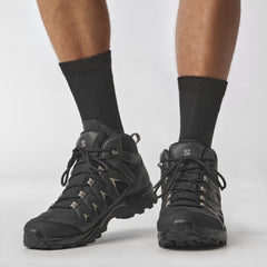 Salomon X BRAZE MID GTX Men's Hiking Shoes Black