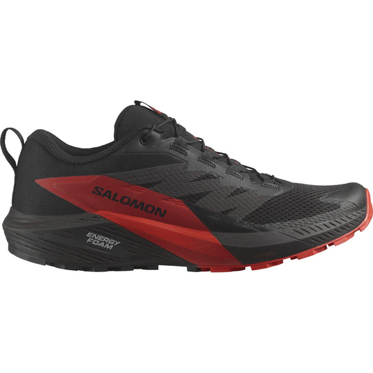 Salomon SENSE RIDE 5 Men's Trail Running Shoes Black