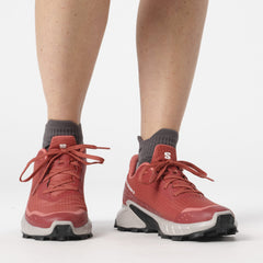 Salomon ALPHACROSS 5 Women's Trail Running Shoes Brown