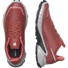Salomon ALPHACROSS 5 Women's Trail Running Shoes Brown