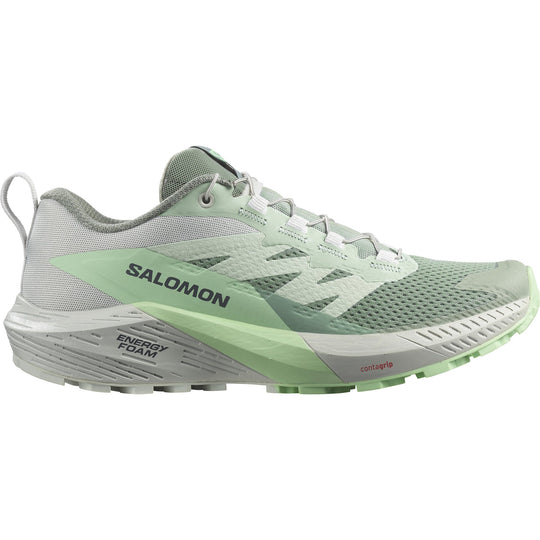 Salomon SENSE RIDE 5 Women's Trail Running Shoes Green