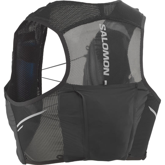 Salomon SENSE PRO 2 with flask bottles Unisex Running Vest Black