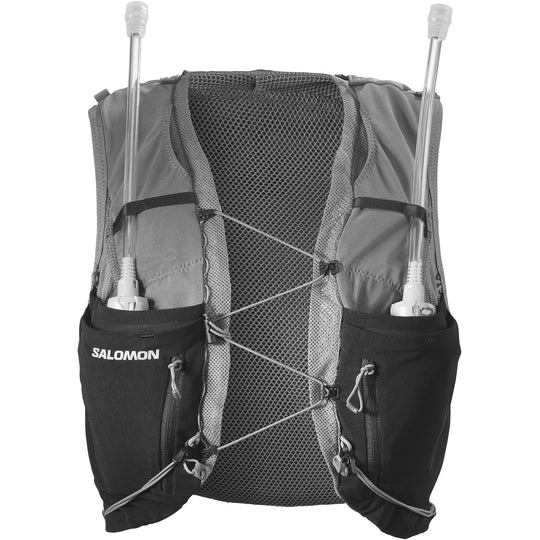 Salomon ADV SKIN 12 with flask bottles Women's Running Vest Black
