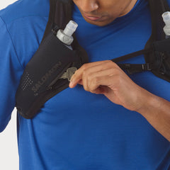 Salomon PULSE 2 with flask bottles Unisex Running Vest Black