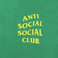 Buy Anti Social Social Club Mind Games A/F 21 Green Hoodie Online
