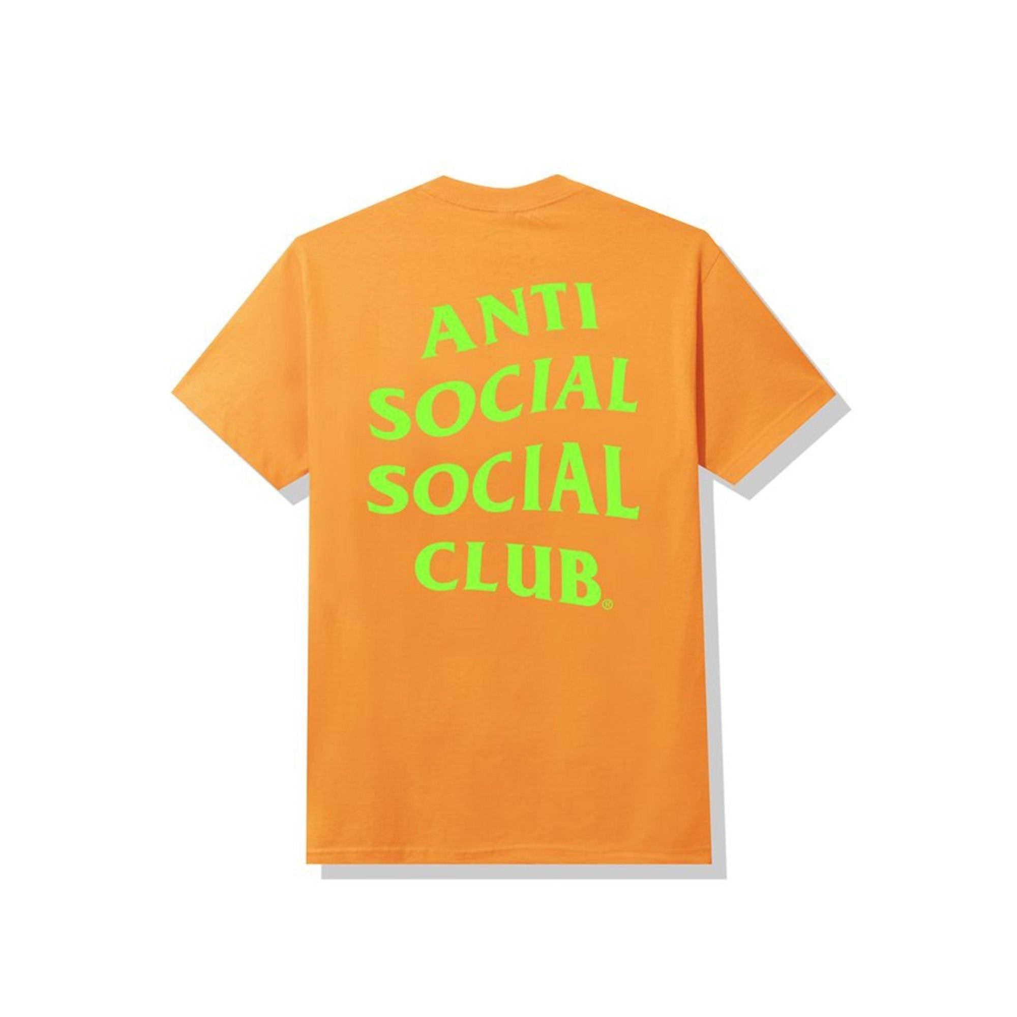 Buy Anti Social Social Club Mind Games A/F 21 Orange Tee Online