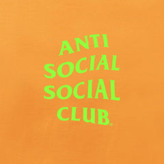 Buy Anti Social Social Club Mind Games A/F 21 Orange Tee Online