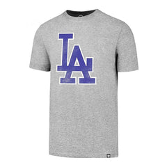 47 Brand MLB Los Angeles Dodgers Knockaround '47 Club Grey Tee