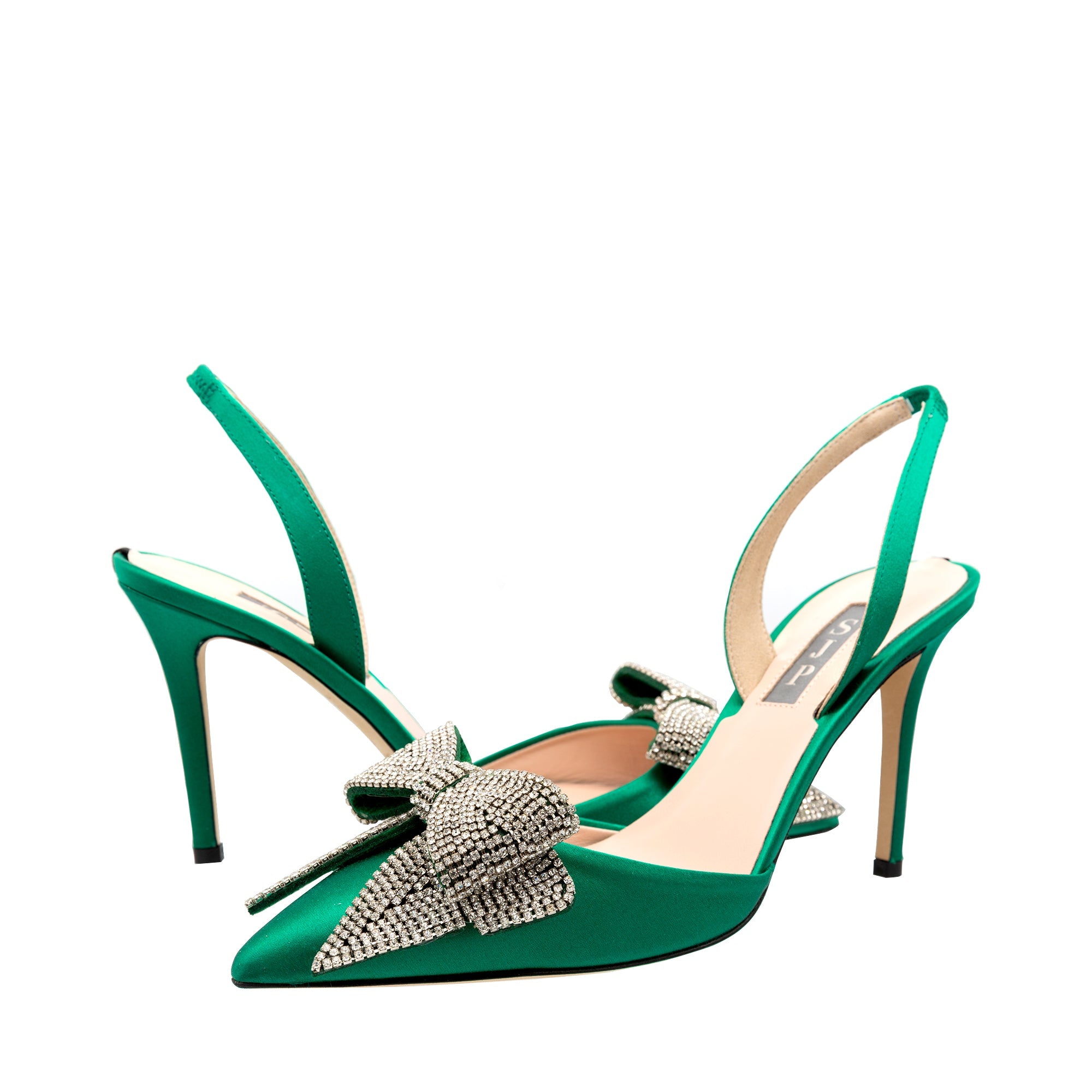 Shop SJP by Sarah Jessica Parker Emerald Green color Slingbacks for ...