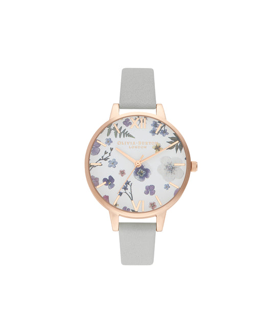 Olivia Burton White/Floral Watch