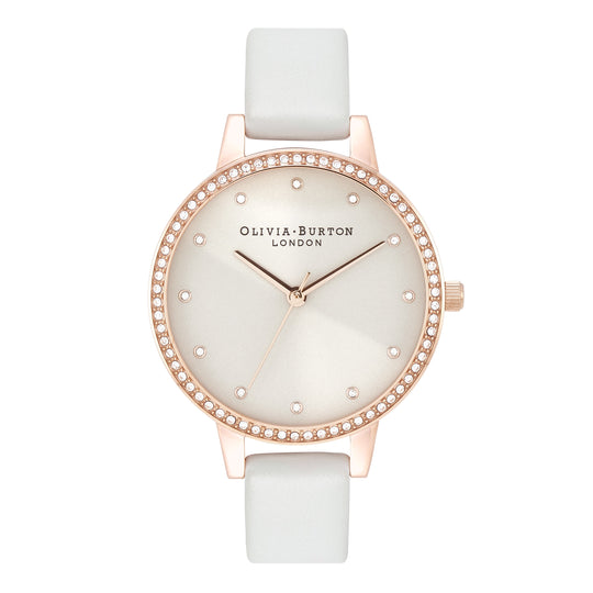 Olivia Burton Blue/Stone Watch