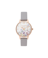 Olivia Burton White/Floral Watch