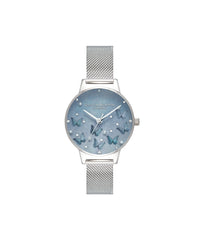 Olivia Burton Blue/Stone Watch