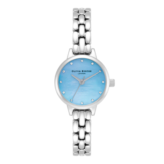 Olivia Burton Blue/Stone Watch