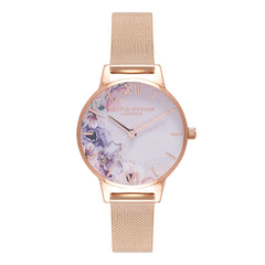 Olivia Burton White/Floral Watch