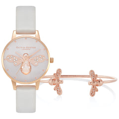 Olivia Burton Blush Watch Set with Bracelet