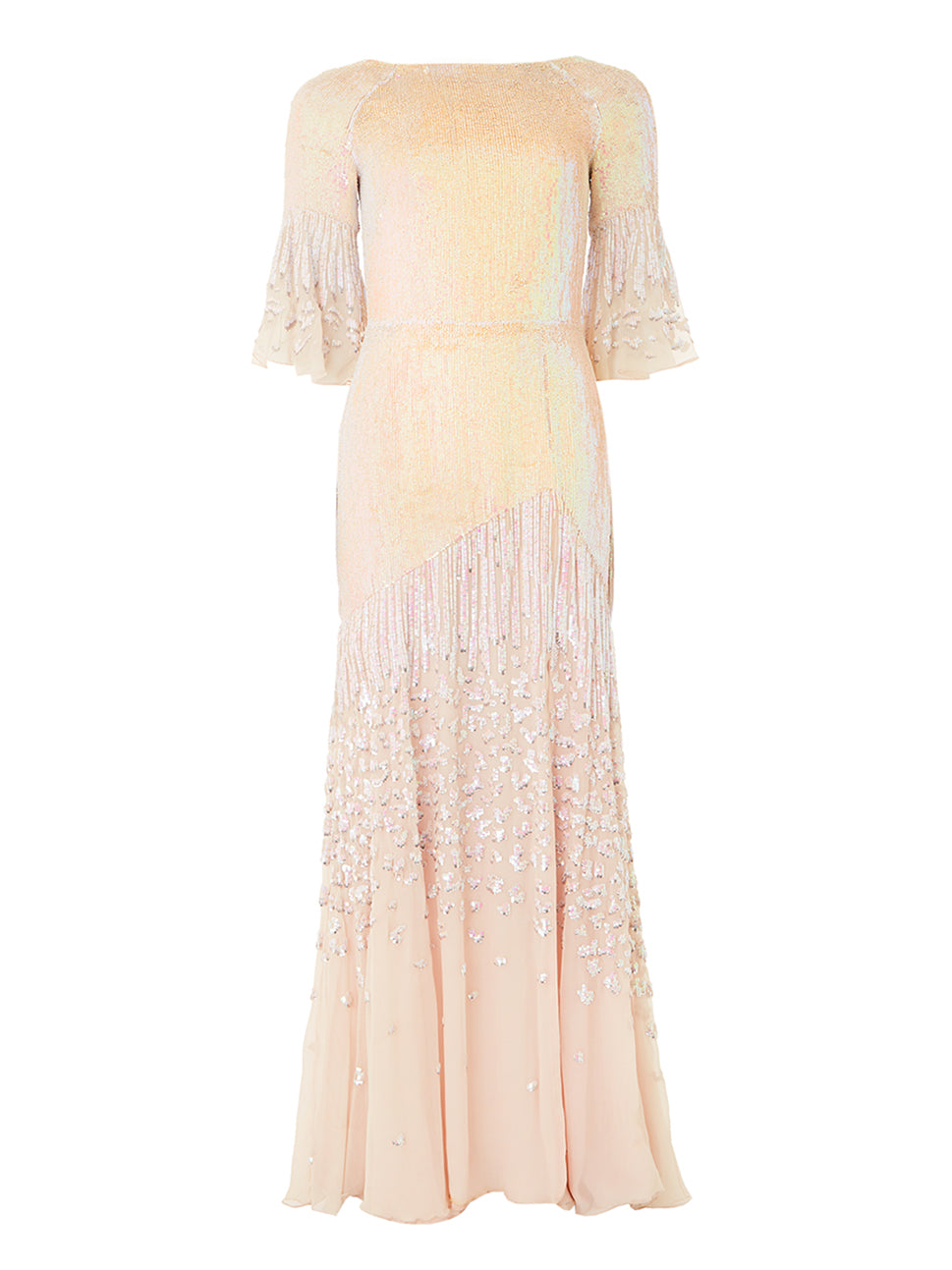 Temperley London Celestial Dress Iridescent Lilac 20UHEV52341