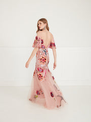 Temperley London Petal Gown Blush 22AWHEV53008A