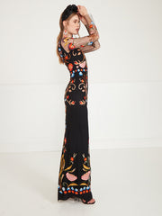 Temperley London Toledo Dress Black Mix 00COHEV4426A