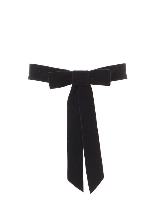Temperley London Yara Bow Belt Black