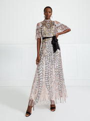 Temperley London Suzani Gown Rosewater 23SSZN54474