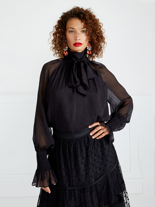 Temperley London Quintette Blouse Black