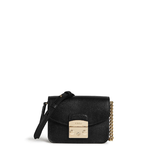 Furla Metropolis Crossbody Bag Nero Mini