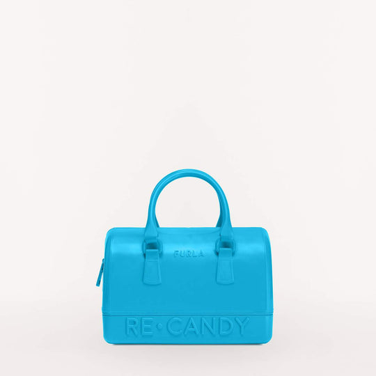 Furla Candy Techno Blue S Boston Bag Techno Blue S