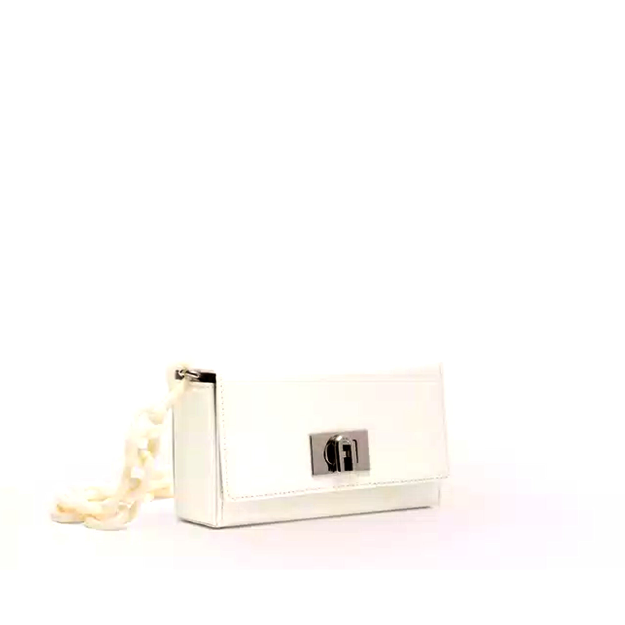 Furla Bloom Bag Mini Crossbody "White" - InstaRunway.com