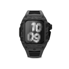 Golden Concept Apple Watch Case Series 7 Series 8 Black On Black 45mm