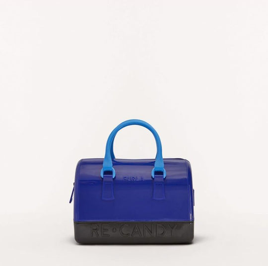 Furla Candy Blac Pacif Cian Berry S Boston Bag Blac Pacif Cian S