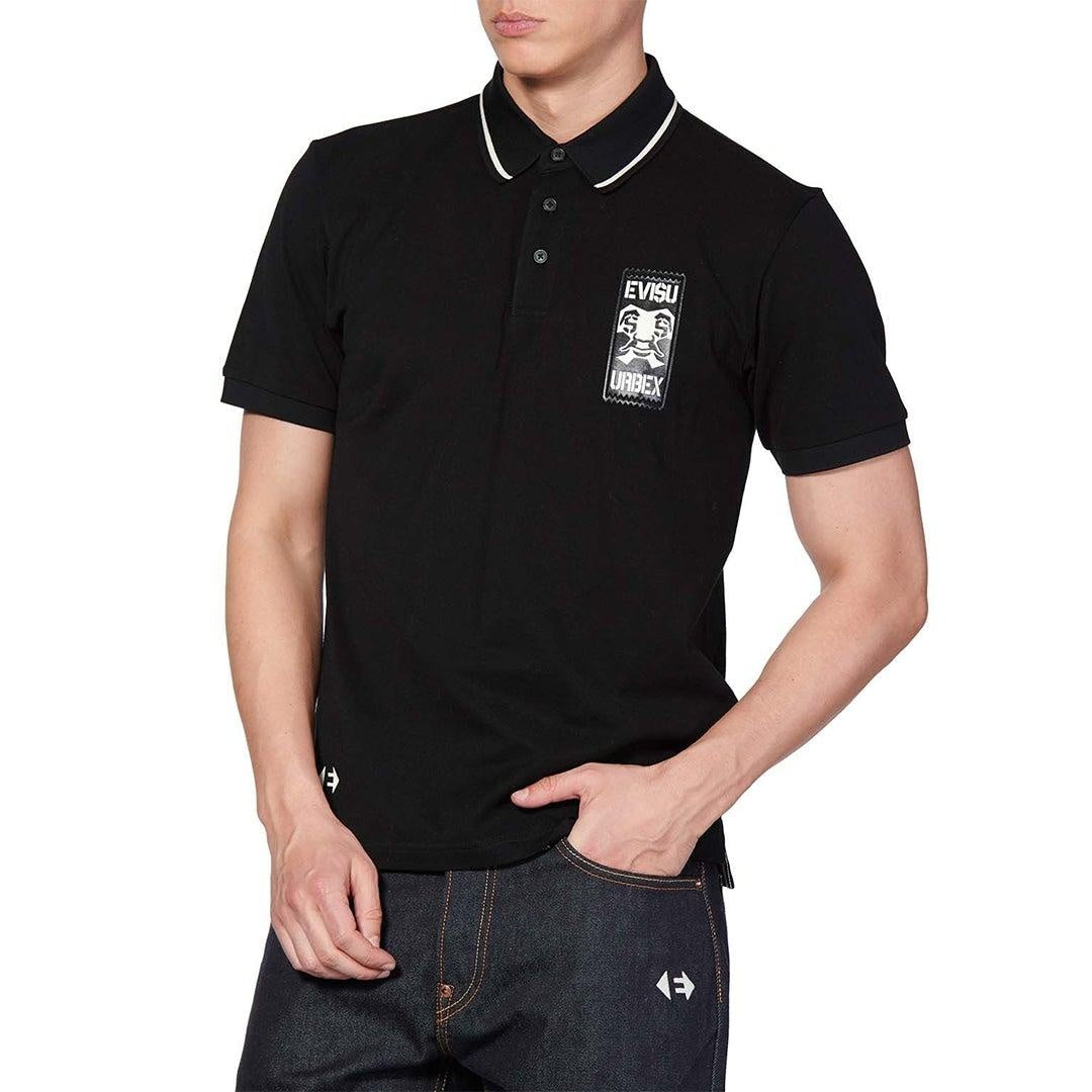 Buy Evisu Godhead Sticker Printed S/S Polo Tee Online