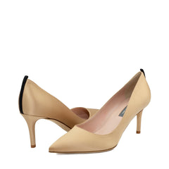 Buy SJP by Sarah Jessica Parker Fawn Nude Satin Pumps 70mm Online