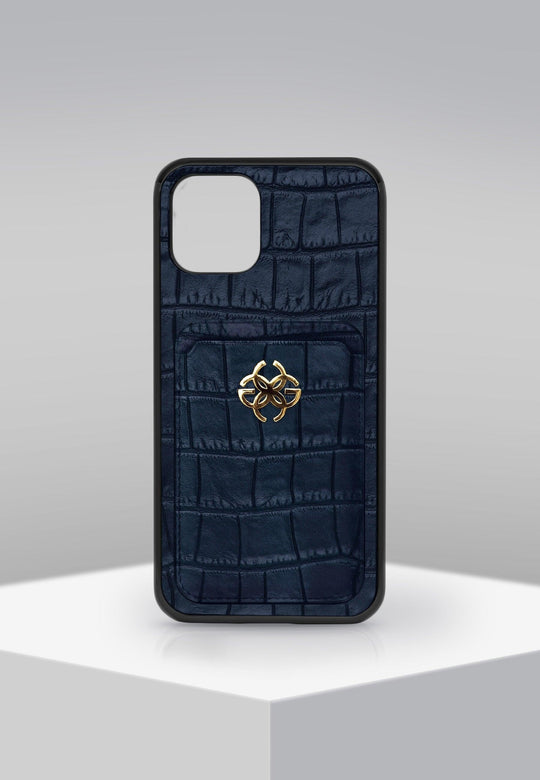 Golden Concept iPhone Case Blue/Gold iPhone 12 Pro Max