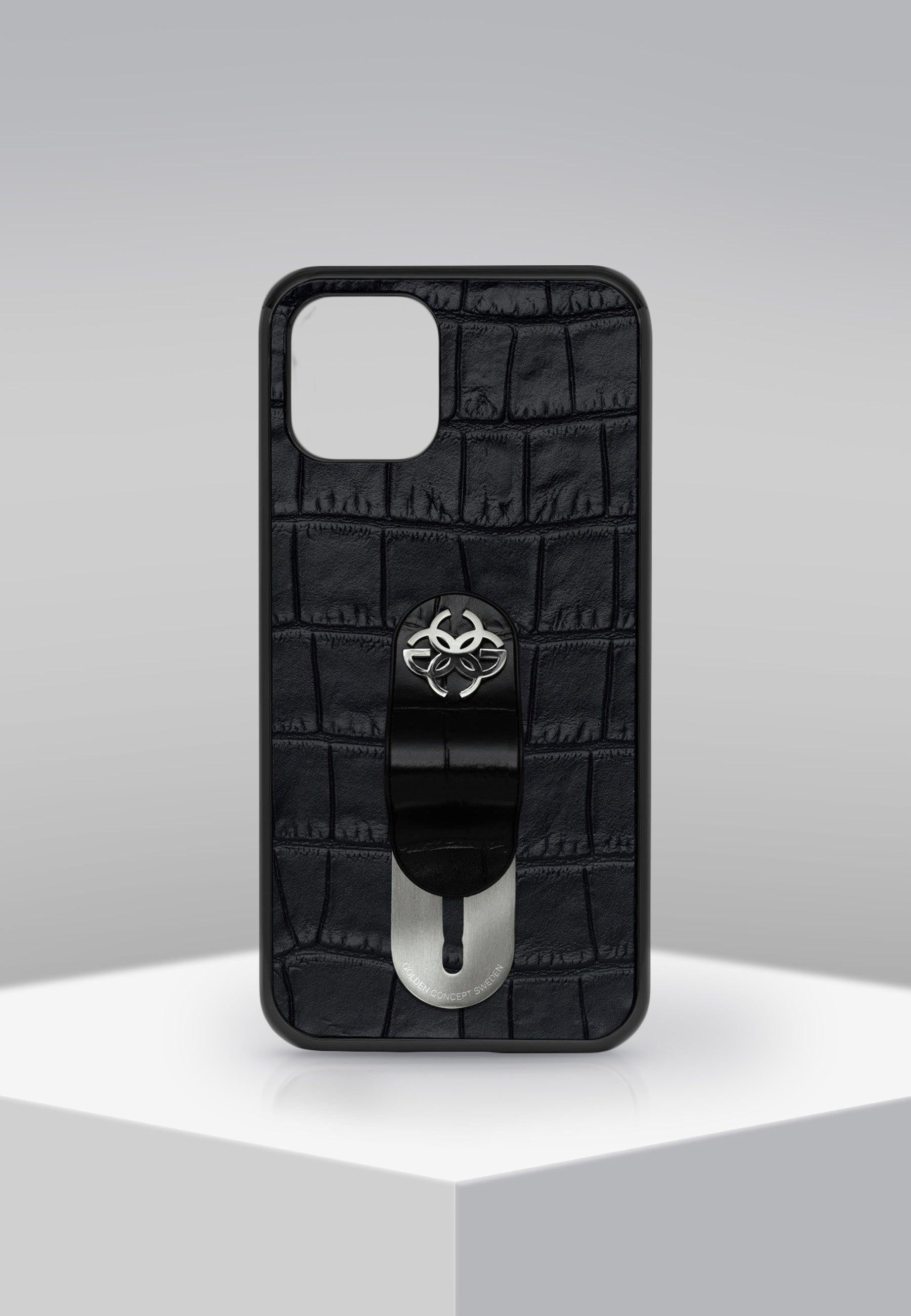 Buy Golden Concept Iphone 12 Pro Max Black + Silver Strap Edition Case Online