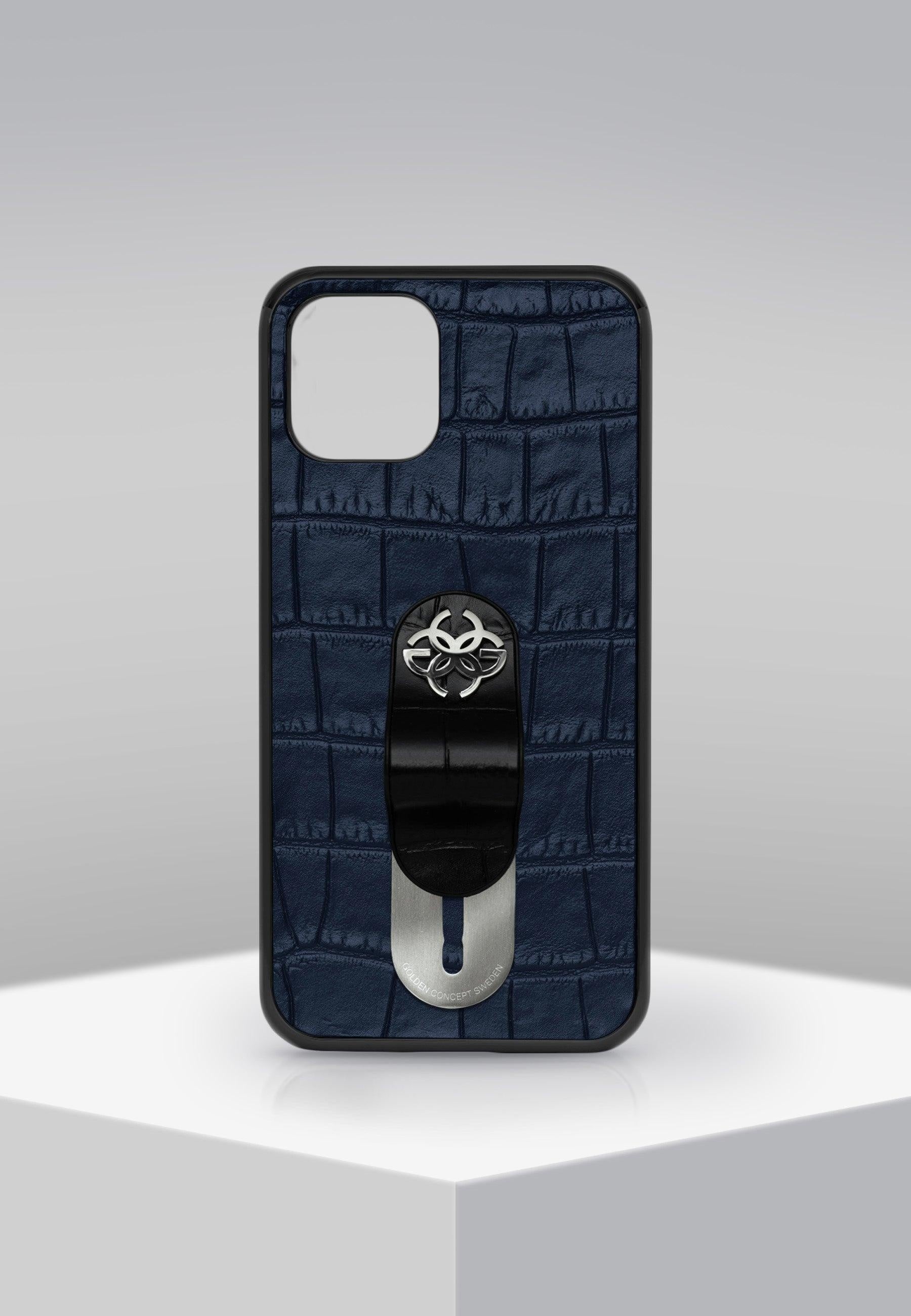 Buy Golden Concept Iphone 12 | 12 Pro Blue + Silver Strap Edition Case Online