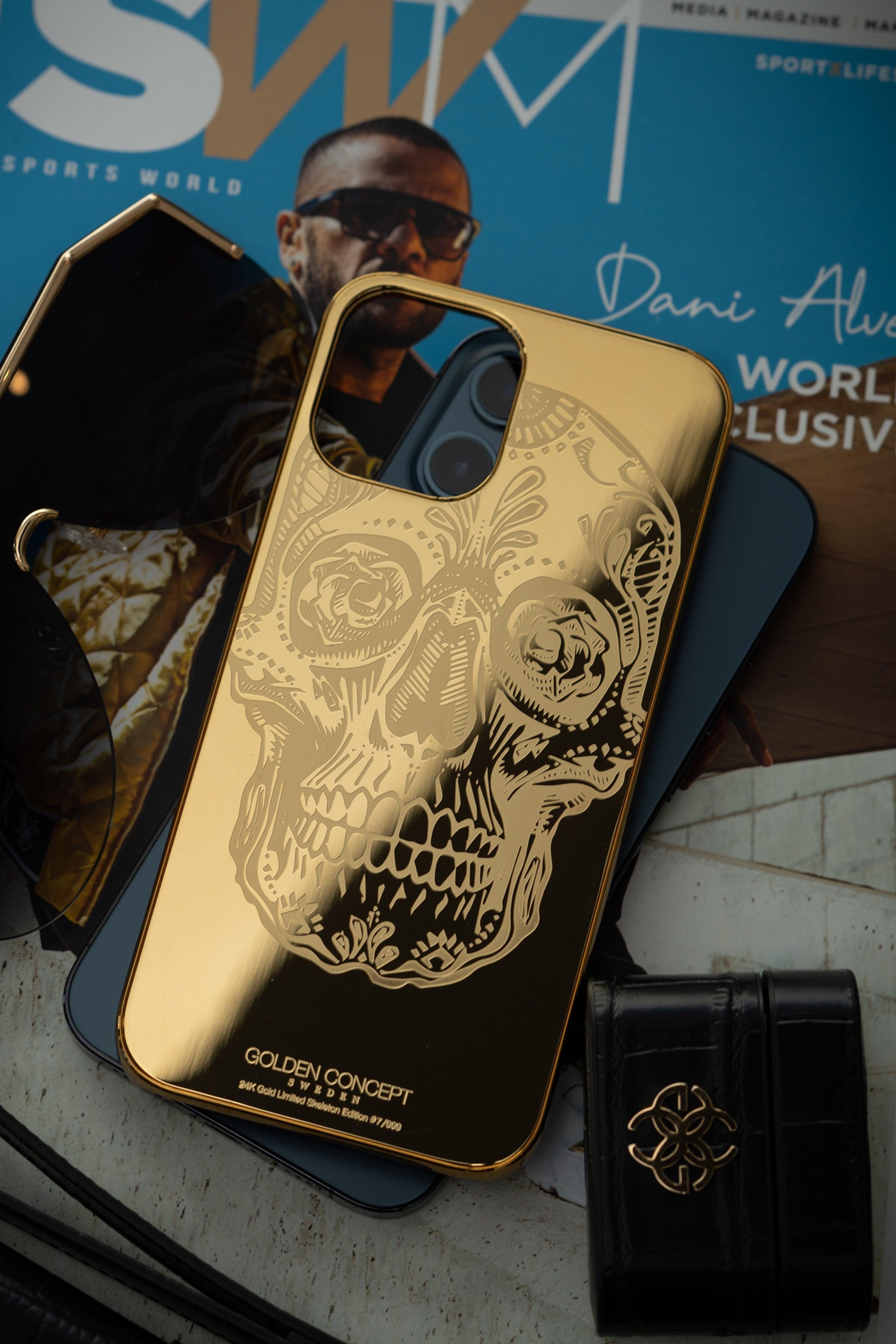 Buy Golden Concept Iphone 12 Pro Max Limited Edition Gold Skeleton Case Online