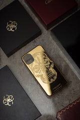 Buy Golden Concept Iphone 12 Pro Max Limited Edition Gold Skeleton Case Online