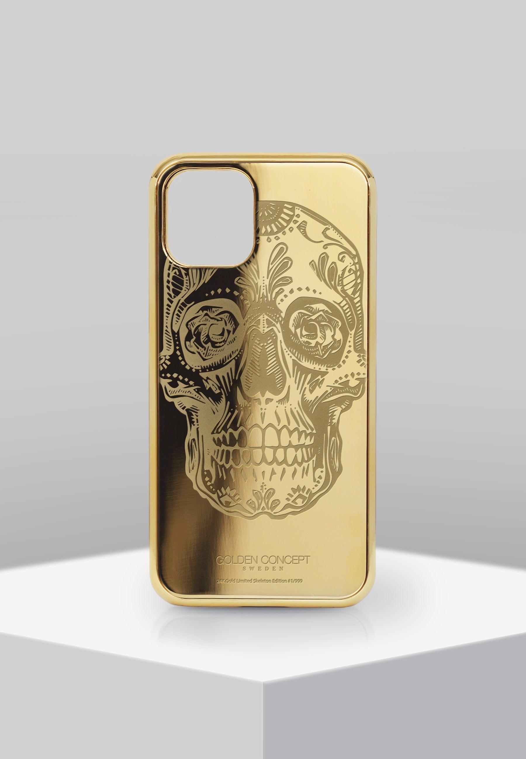 Buy Golden Concept Iphone 12 | 12 Pro Limited Edition Gold Skeleton Case Online