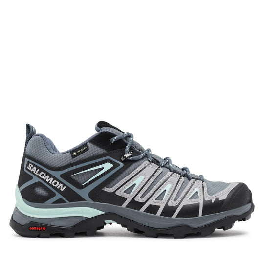 Salomon X ULTRA PIONEER GTX Women's Hiking Shoes Grey
